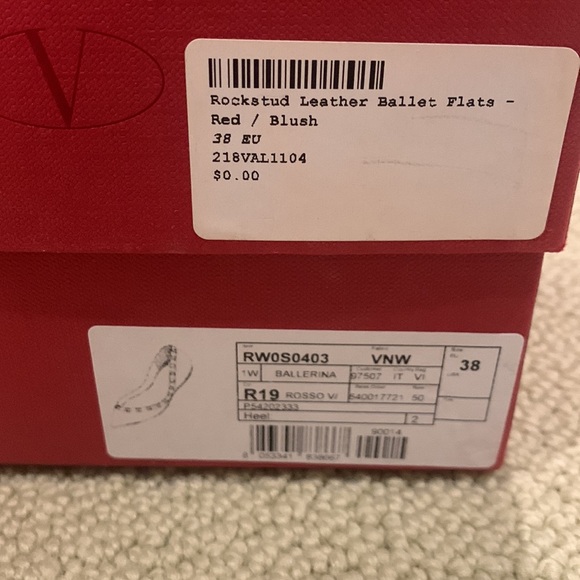 Valentino Rockstud Ballet Flats - Picture 8 of 9